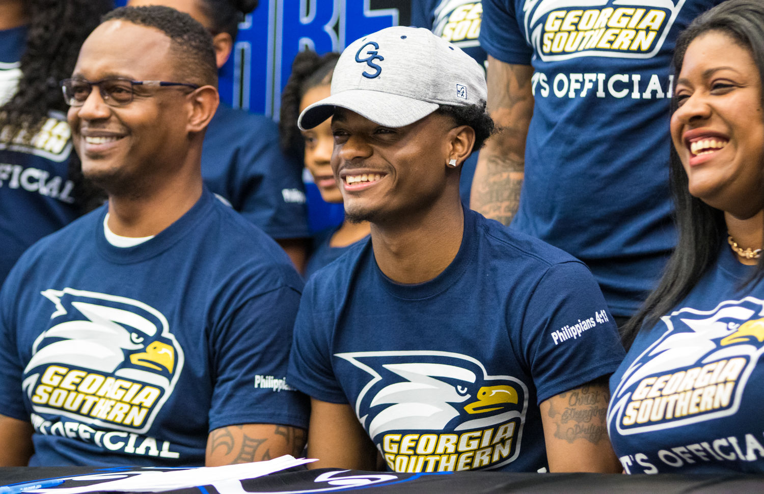 Newton's Caleb Byrd signs his National Letter of Intent to Georgia Southern